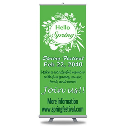 Roll Up Banner Full Color Print and Stands